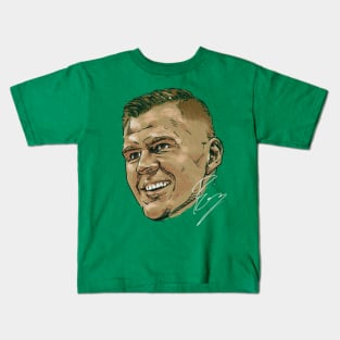 Kristaps Porzingis Boston Smile Kids T-Shirt